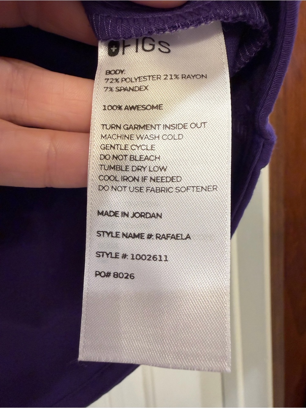 Figs Purple Pulse Rafaela - Picture 3 of 3